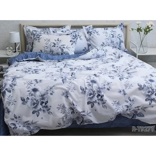 Комплект постельного белья TAG Tekstil с компаньоном 2-спальный Разноцветный 000240783 (R-T9271)