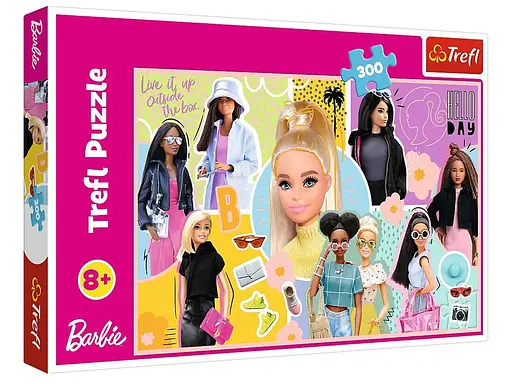 Пазли "Твоя улюблена Барбі" 300 елементів 23025 Trefl, в коробці (5900511230253) - фото 1