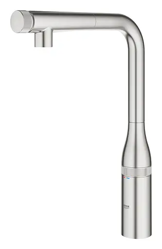 Змішувач для кухні з висувним виливом Grohe Essence Smartcontrol 31615DC0, Нержавіюча сталь - фото 4