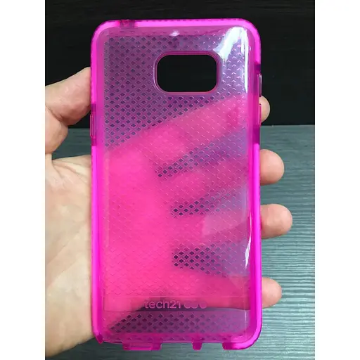 Чехол Tech21 Evo Tactical Samsung Galaxy Note 5 Neon Pink - фото 3