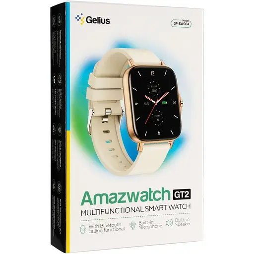 Смарт-часы Gelius GP-SW004 AMAZWATCH GT2 золотистые - фото 8