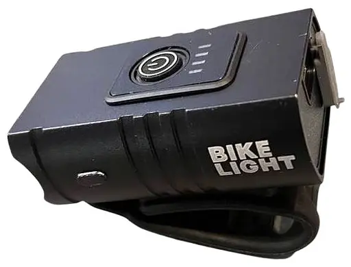 Вело фара передняя Bike Light 305 аккумуляторный велосипедный водонепроницаемый фонарь с креплением - фото 3