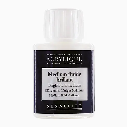 Растворитель для акриловых красок Sennelier Bright fluid, яркий, 75 мл