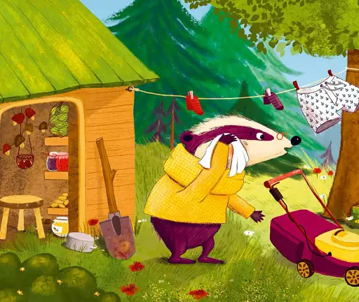 Маленький борсучок і великий борсук - фото 3