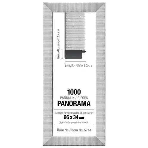 Рамка для пазлов Art Puzzle 1000 эл. панорама 30 мм белая (5744)