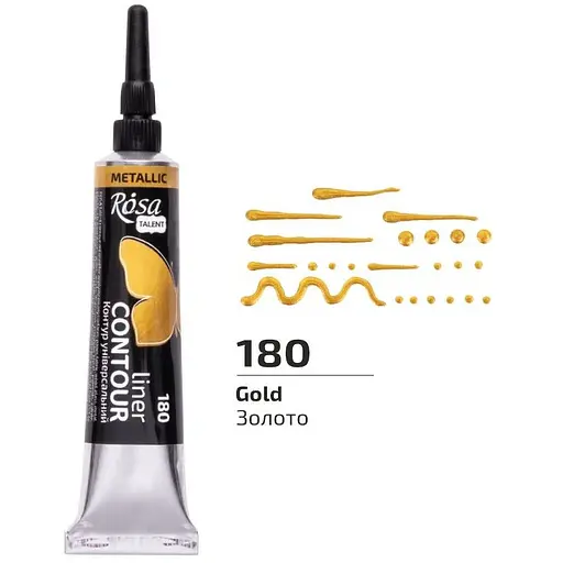 Контур універсальний Rosa Talent металік 20 мл - фото 1