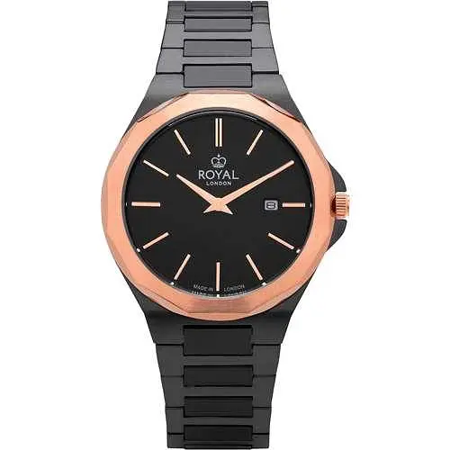 Мужские водонепроницаемые наручные часы Royal London 41480-05 кварцевые