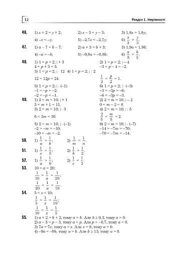Повні розв’язки за підручником Алгебра. 9 клас (автор Істер О.С.) - фото 13