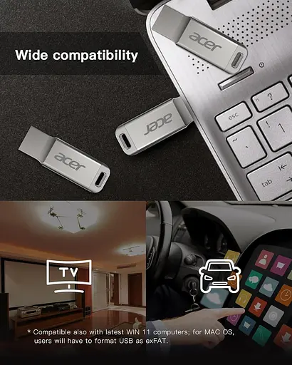 Флеш-накопичувач Acer 256GB UM310 USB 3.2 (BL.9BWWA.583) - фото 4