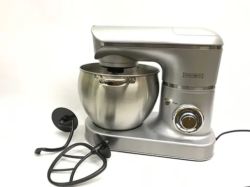 Кухонный комбайн Royalty Line планетарный миксер тестомес мощность 2200 Silver - фото 3