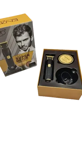 Професійний акумуляторний тример Enzo EN-5048 (Turbo-режим + Зарядна станція)