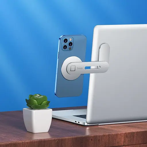 Тримач-холдер металевий Hoco PH45 Royalty metal magnetic holder поворотний на 180° - фото 8