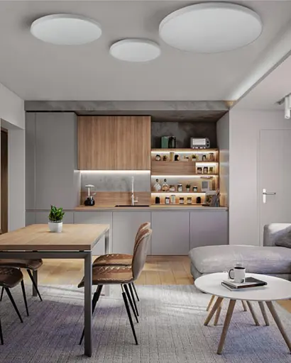 Світильник Nowodvorski 10979 Agnes Round Led Pro 1x32W 3000K 2800Lm IP44 Wh - фото 3