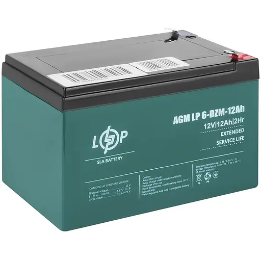 Акумулятор LogicPower LP 6-DZM-12 Ah тяговий свинцево-кислотний (LP3536) - фото 4