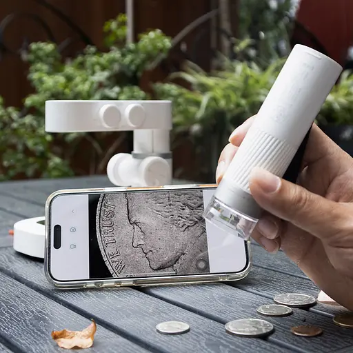 Умный портативный микроскоп Xiaomi BeaverLAB Darwin M1B Digital Microscope (DDL-M1B) Kit - фото 8