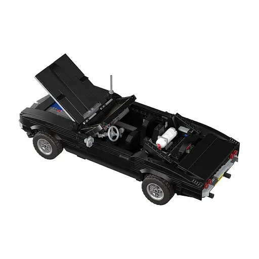 Конструктор дитячий Спортивний автомобіль Brick Set Black 1439 шт. - фото 4