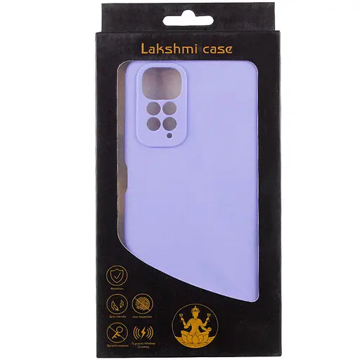 Чохол Silicone Cover Lakshmi Full Camera (AAA) для Xiaomi Redmi Note 11 (Global) / Note 11S Бузковий / Dasheen - фото 8