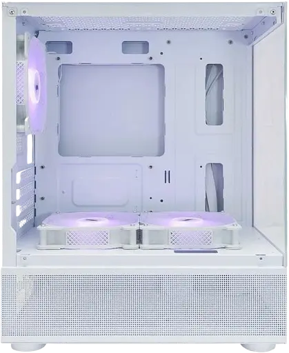 Корпус 1stPlayer Mi2-A-WH-2F7R-W-1F7-W ARGB White - фото 4