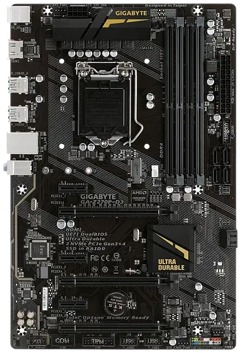 Материнская плата Gigabyte GA-Z270P-D3 LGA 1151v1 (GA-Z270P-D3) Б/У - фото 2