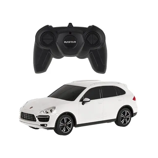Машинка на управлінні 1:24 Porsche Cayenne Turbo білий RASTAR - фото 5