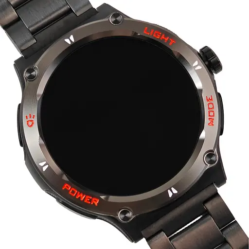 Часы Smart Advanture Steel Black з компасом, 2 ремешка - фото 2