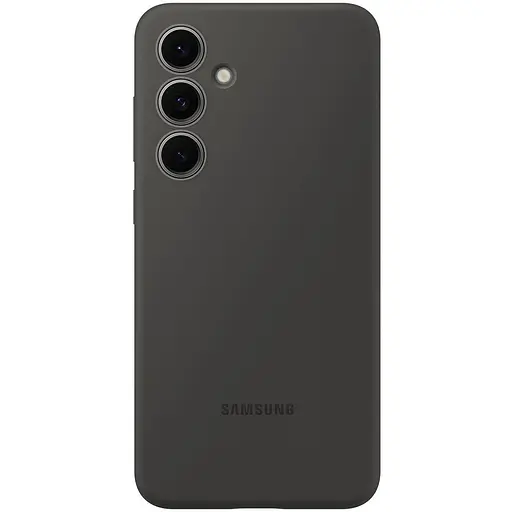 Оригінальний силіконовий чохол Samsung Silicone Case для Samsung Galaxy S24 FE Black (EF-PS721CBEGWW)