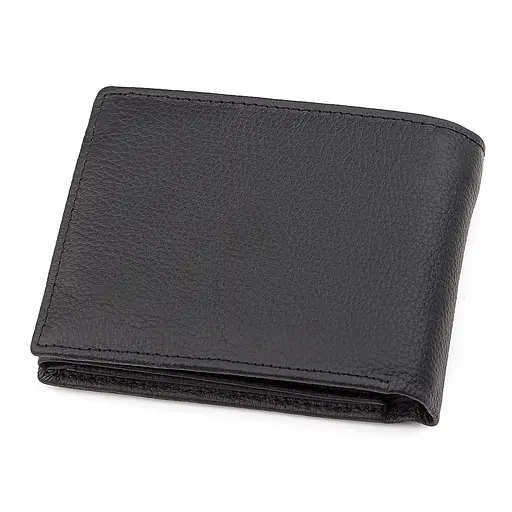Мужской кожаный кошелек (ST108) ST Leather 12х9х3 см acs0015186 - фото 2