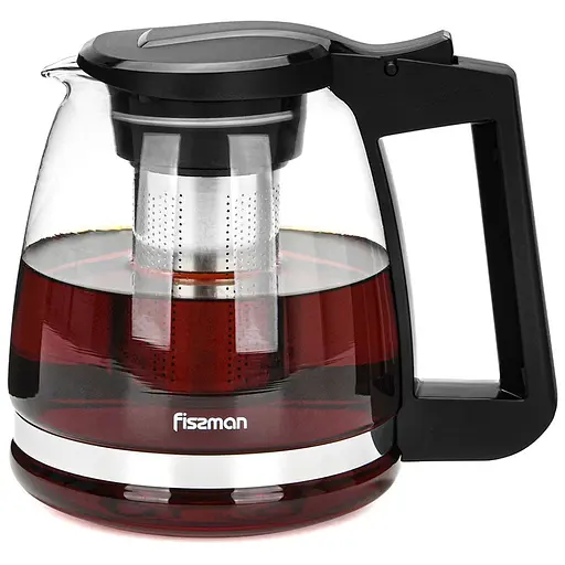Чайник для заваривания Fissman со стальным фильтром 2 л (6464) - фото 3