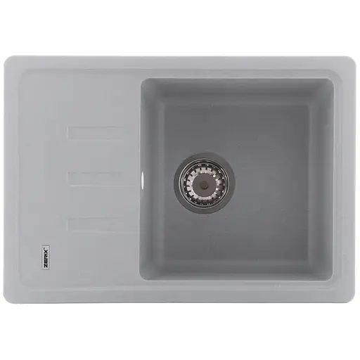 Кухонная мойка Zerix ZS-6243S-09 gray ZX4575, Серый - фото 1