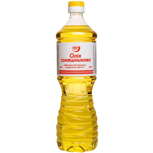 Уцінка. Олія соняшникова Повна Чаша рафінована 0.85 л (609411)