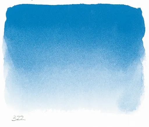 Акварельная краска Sennelier, полукювета, S1, Королевский синий (Royal Blue) - фото 2