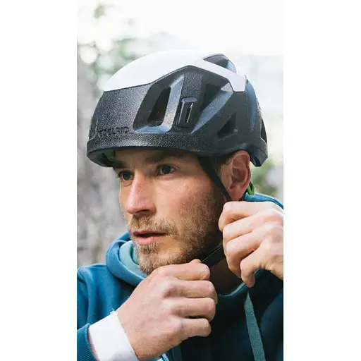 Каска Edelrid Salathe Black/White S/M (1017-720481000470) - фото 8