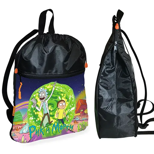 Шкільний рюкзак дитячий Рік і Морті + Сумка для взуття спортивної форми рюкзак-мішок хлопчикові (01816) - фото 2