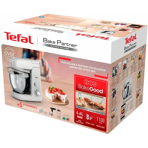 Кухонна машина Tefal Bake Partner QB525B38 [131359] - фото 8
