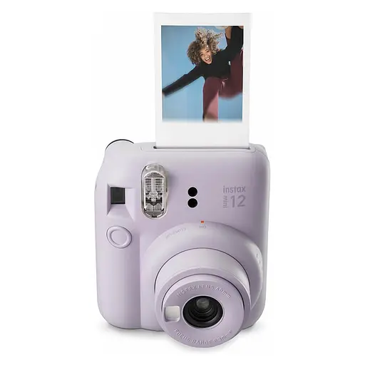 Набор камера Fujifilm Instax Mini 12, Фотобумага 10шт, Чехол, Фотоальбом 64 фото Фиолетовый - фото 9