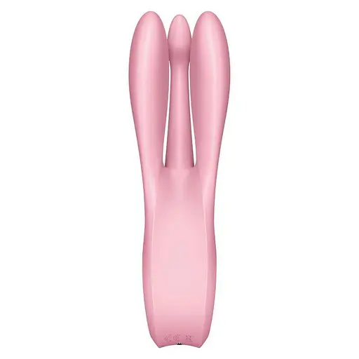 Вібратор для клітора Satisfyer Threesome 1 14 см рожевий - фото 3
