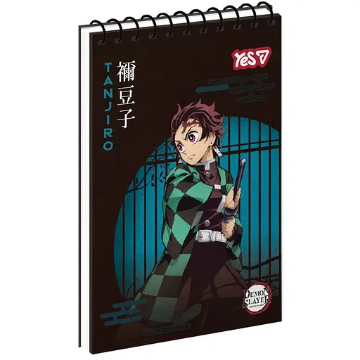 Зошит для записів Yes А7 Demon Slayer  80 аркушів  (152352)