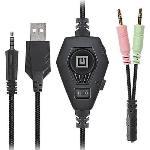 Ігрова гарнітура Real-EL GDX-7680 Black (EL124100046) - фото 4