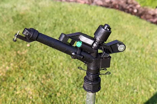 Дождеватель ороситель импульсный Presto-PS Big на 2 форсунки с резьбой 1.5 дюйма (6011) - фото 2