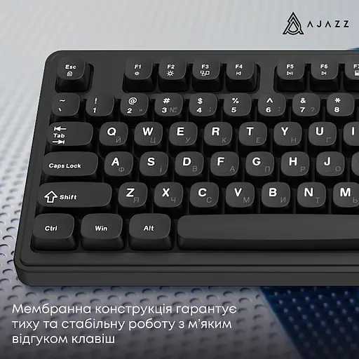 Клавіатура Ajazz AF98 Black USB-C (AF98-B) - фото 10