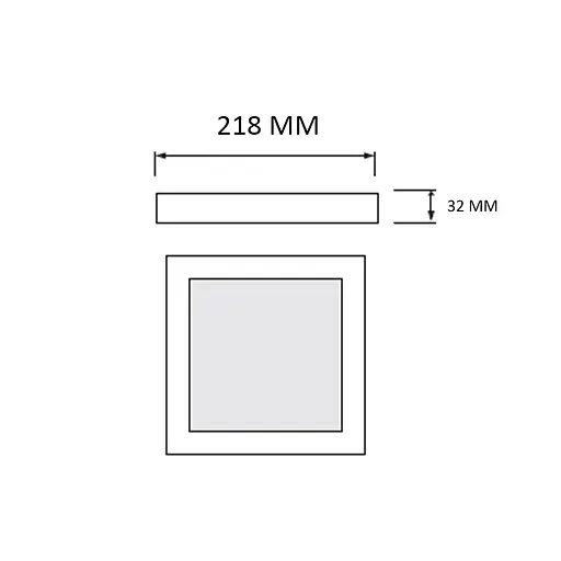 Світильник накладний SELENA-24W 3CCT - фото 2
