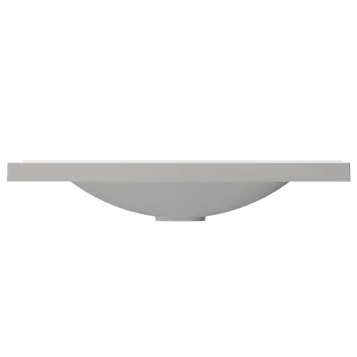 Раковина матовая врезная Amidicon Scif 80 800x350 из литого камня SCIF_80_MAT, Белый матовый - фото 5