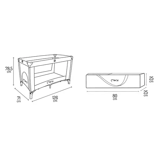 Манеж классический MoMi Belove Beige (LOZE00027) - фото 7