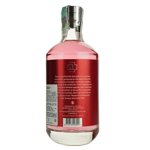 Джин Rammstein Pink Gin 2nd Edition 38% 0.7 л - фото 4