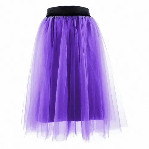 Юбка длинная с фатином S-M - фото 1