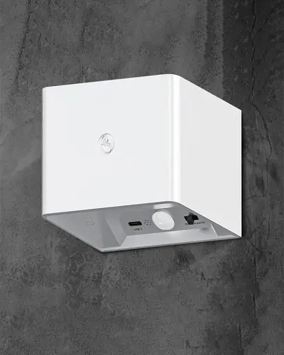 Бра, настінний світильник з датчиком руху Goldlux 331441 Miri LED 1x2.5W 3000K/4000K/6400K 150Lm IP20 білий - фото 3