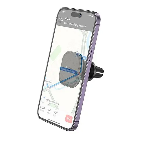 Автотримач для телефона HOCO H29 Brilliant magnetic car holder(air outlet) Black - фото 7