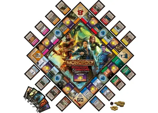 Настольная игра Hasbro Монополия D&D: Честь злодеев (Monopoly Dungeons & Dragons: Honor Among Thieves) (англ.) (F6219UE2) - фото 3