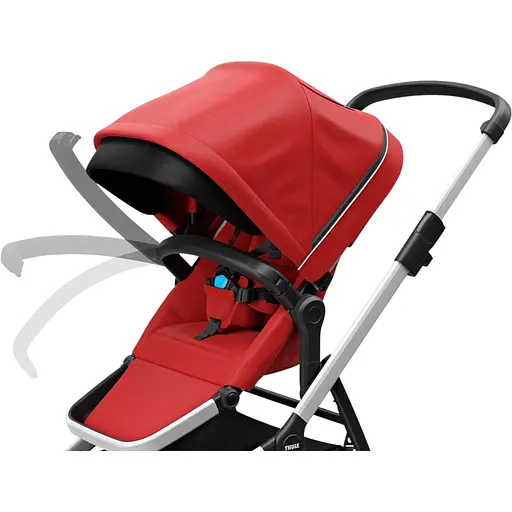 Детская коляска Thule Sleek Energy Red (TH 11000004) - фото 8