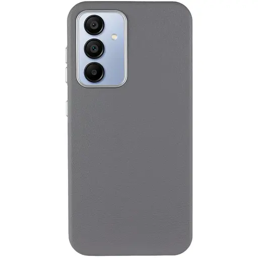 Чохол Epik шкіряний Leather Case Metal Buttons для Samsung Galaxy S24+/S25+ Titanium Gray - фото 2